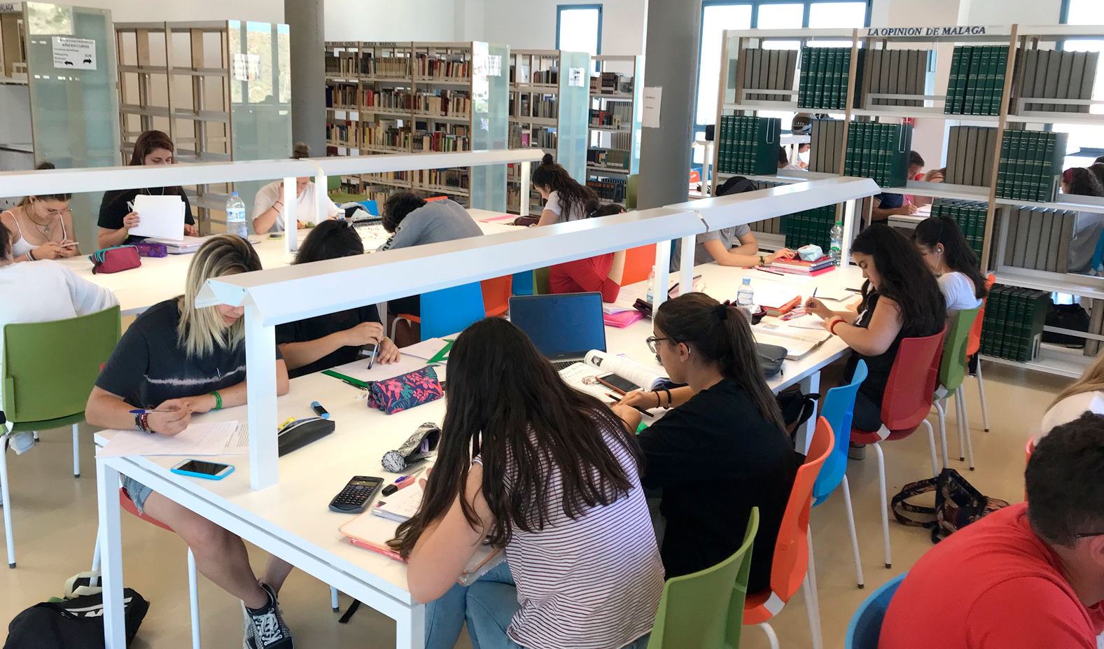 Sala Lectura Biblioteca Pública Municipal de Alhaurín de la Torre 