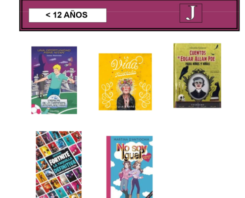 Novedades Infantiles/Juveniles febrero 2021