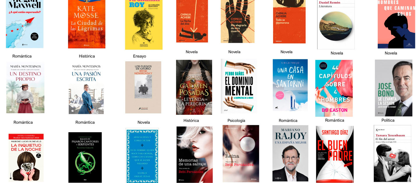 Novedades adultos marzo 2021