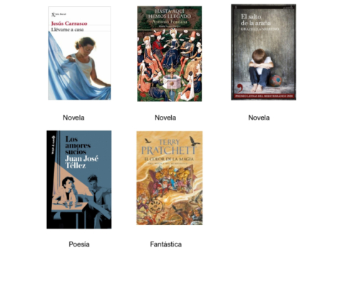 Novedades adultos marzo 2021