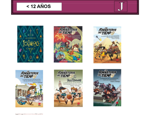 Novedades Infantiles / Juveniles marzo 2021