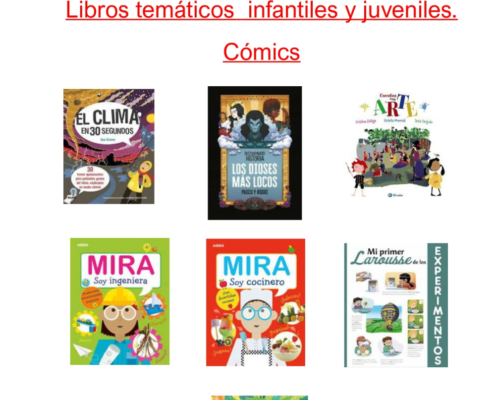 Novedades Infantiles / Juveniles marzo 2021