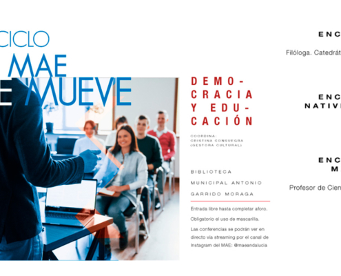 III CICLO EL MAE SE MUEVE - DEMOCRACIA Y EDUCACIÓN