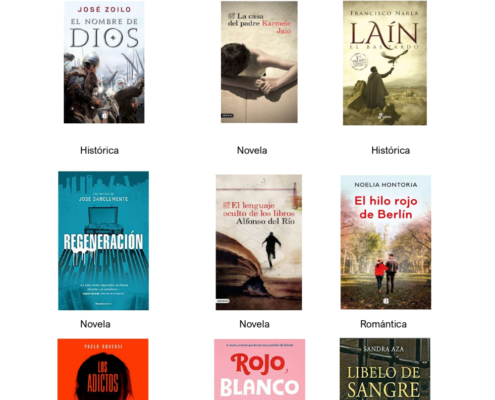 Novedades adultos abril 2021