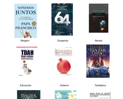 Novedades adultos abril 2021