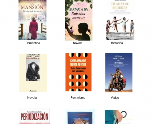 NOVEDADES ADULTOS JULIO Y AGOSTO 2021