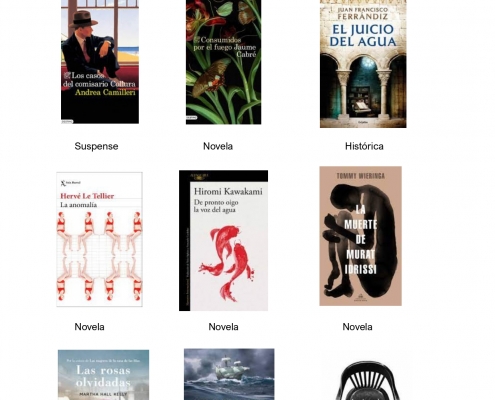NOVEDADES ADULTOS JULIO Y AGOSTO 2021