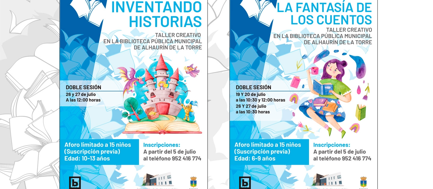 Taller creativo Biblioteca Pública Municipal Alhaurín de la Torre