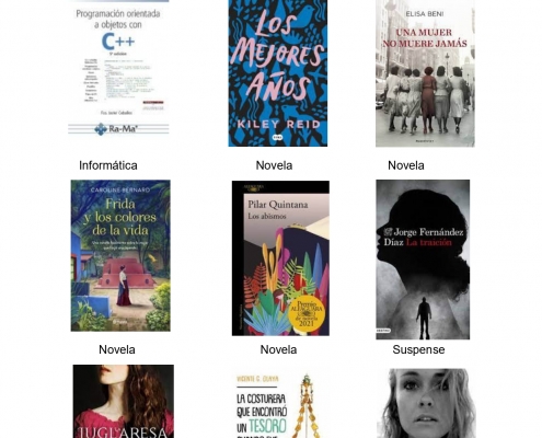 NOVEDADES ADULTOS DE OCTUBRE 2021