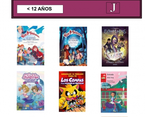 Novedades infantiles / juveniles de enero 2022