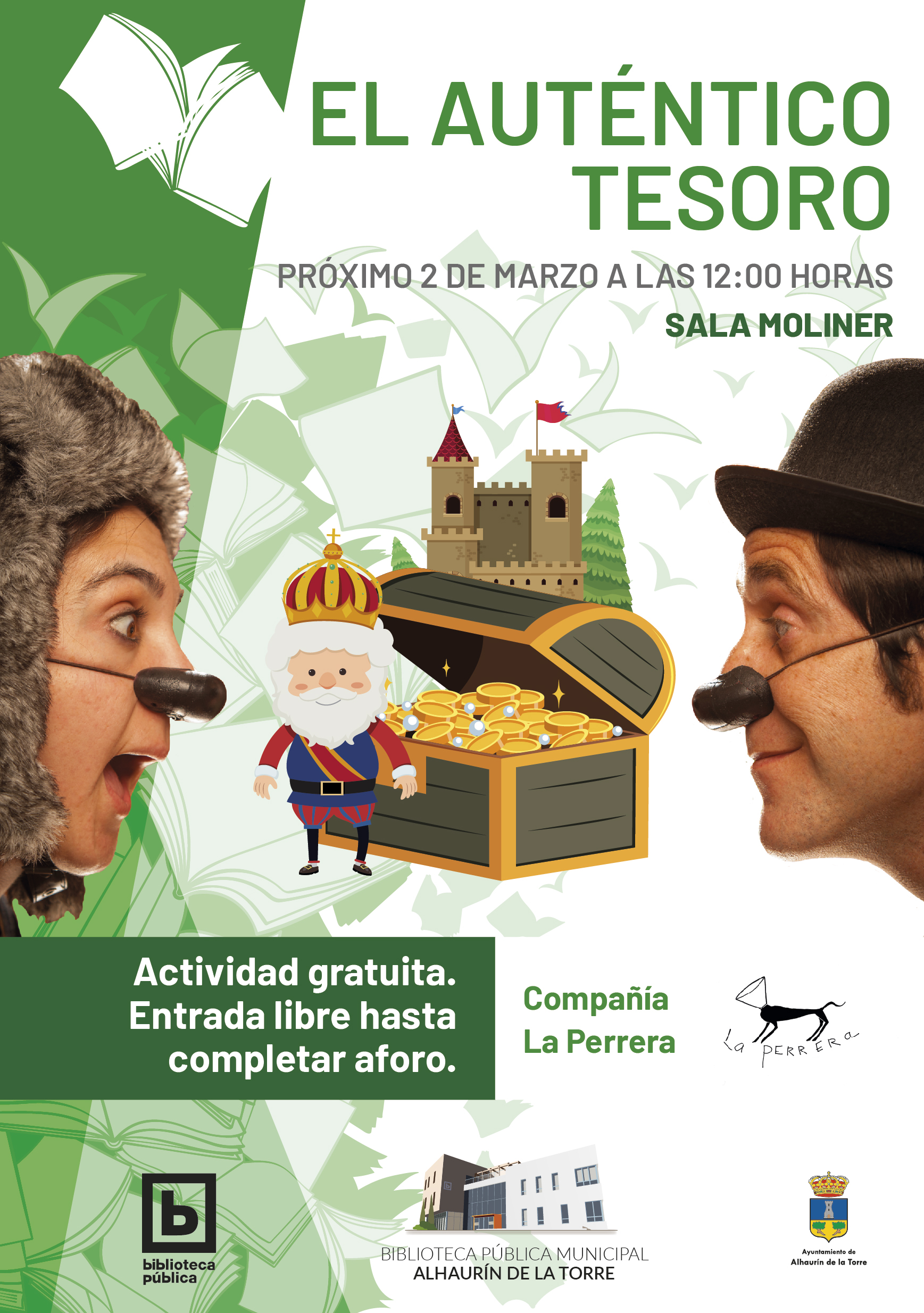 2 de marzo - Teatro Infantil "El auténtico Tesoro"