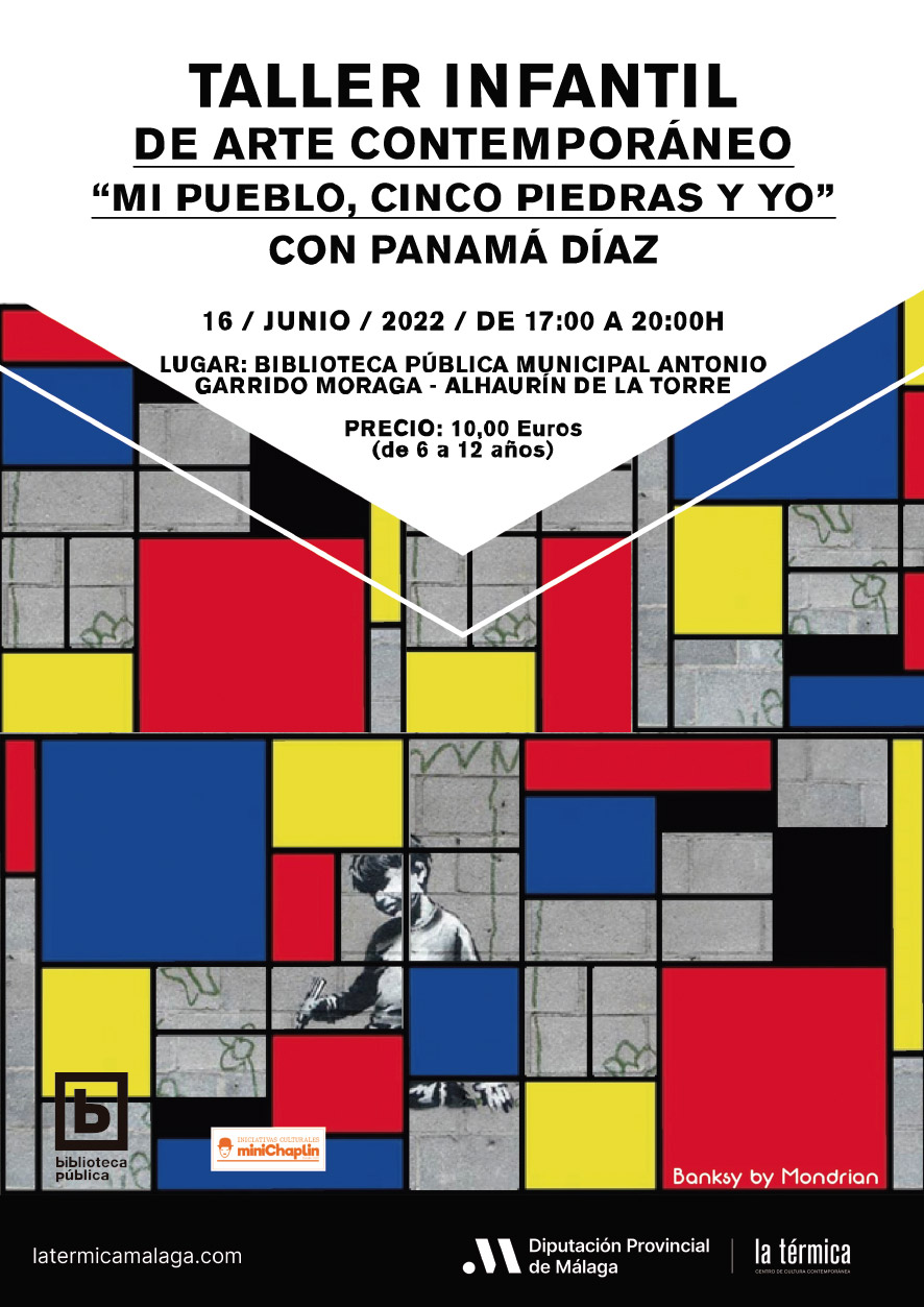 16 de junio - Taller Infantil de Arte Contemporáneo "Mi pueblo, cinco piedras y yo"