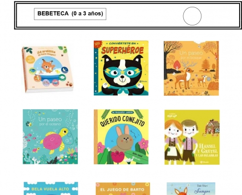 NOVEDADES INFANTILES JULIO Y AGOSTO 2022