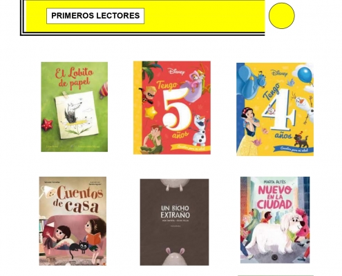 NOVEDADES INFANTILES JULIO Y AGOSTO 2022