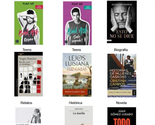 NOVEDADES ADULTOS DICIEMBRE 2022