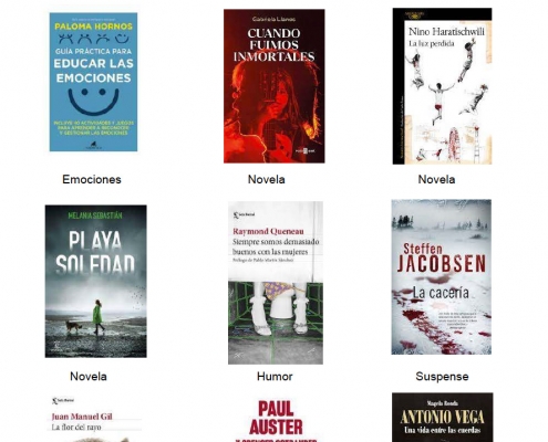 NOVEDADES ADULTOS MARZO 2023