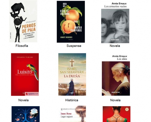 Novedades adultos de abril 2023