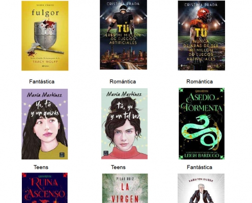 Novedades adultos de abril 2023