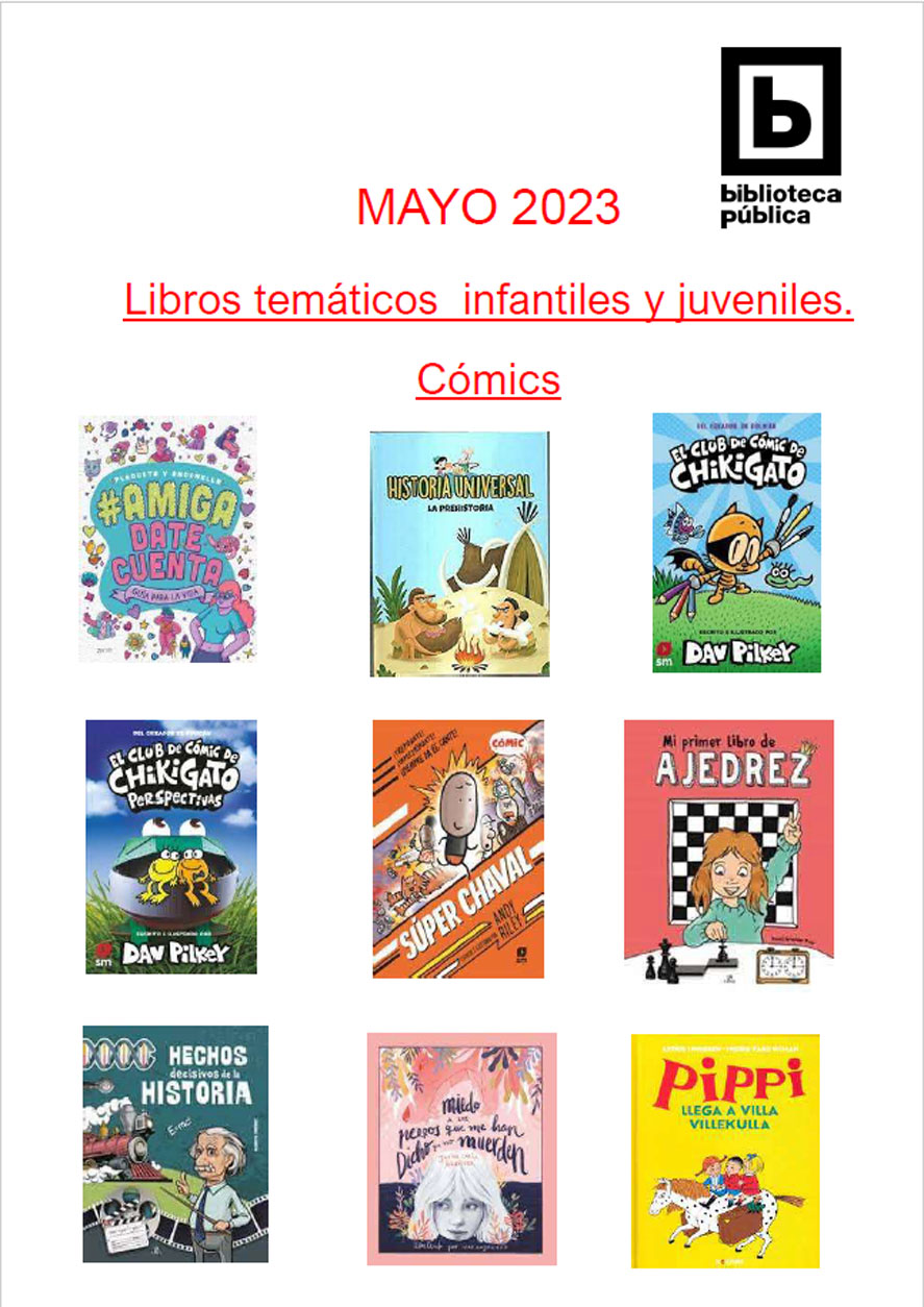 Novedades infantiles mayo 2023