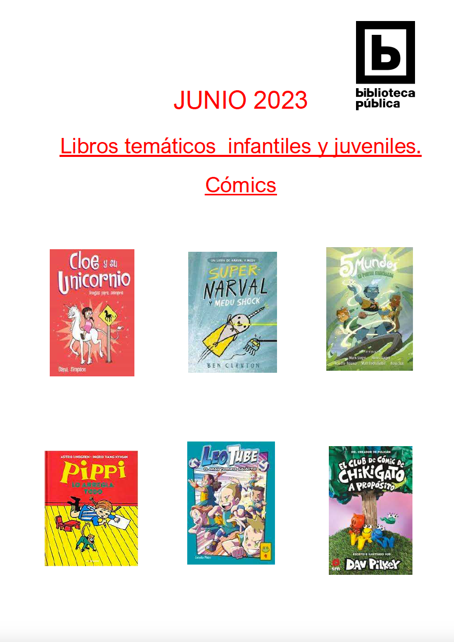 NOVEDADES INFANTILES JUNIO 2023