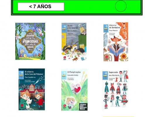 NOVEDADES INFANTILES JULIO Y AGOSTO 2023