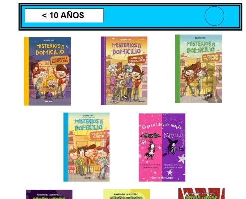 NOVEDADES INFANTILES JULIO Y AGOSTO 2023