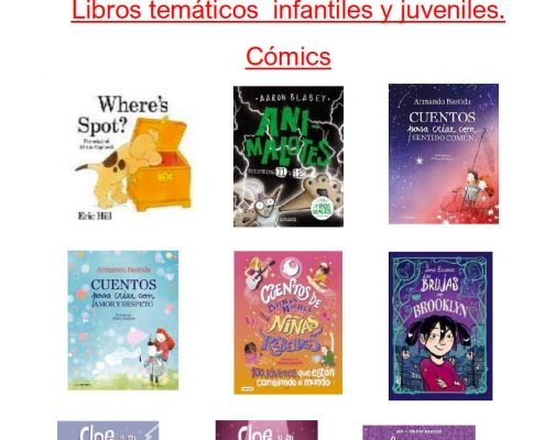 NOVEDADES INFANTILES JULIO Y AGOSTO 2023