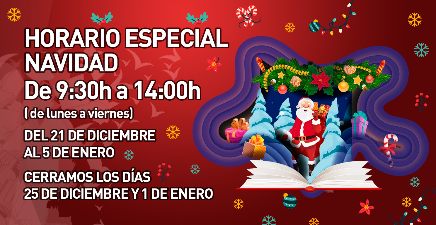 HORARIO ESPECIAL DE NAVIDAD 2023
