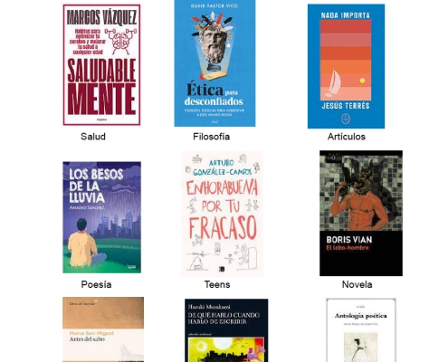 NOVEDADES ADULTOS NOVIEMBRE 2023