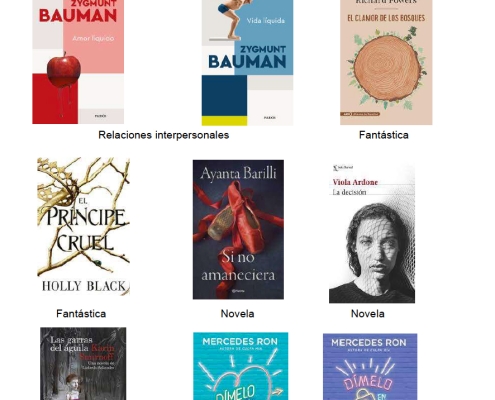 NOVEDADES ADULTOS NOVIEMBRE 2023