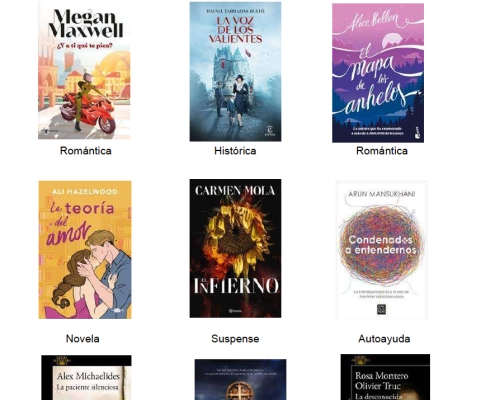 NOVEDADES ADULTOS NOVIEMBRE 2023