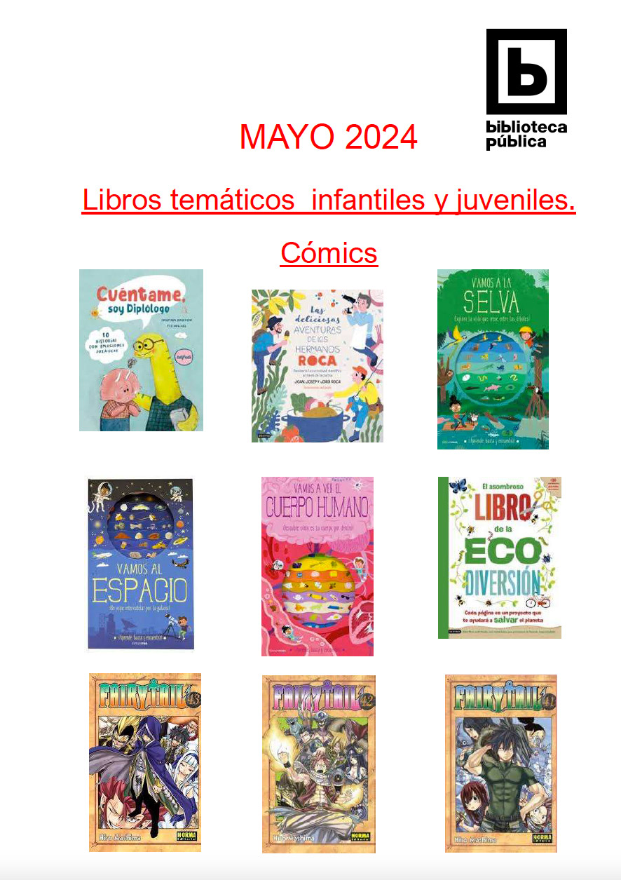 NOVEDADES INFANTILES MAYO 2024