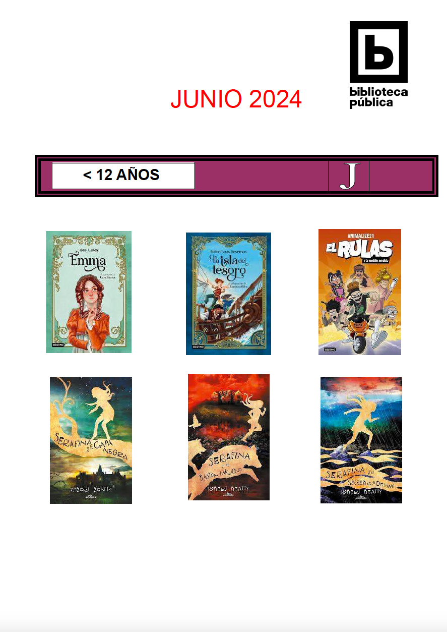 NOVEDADES INFANTILES JUNIO 2024