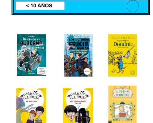 Novedades infantiles / juveniles de julio y agosto 2024