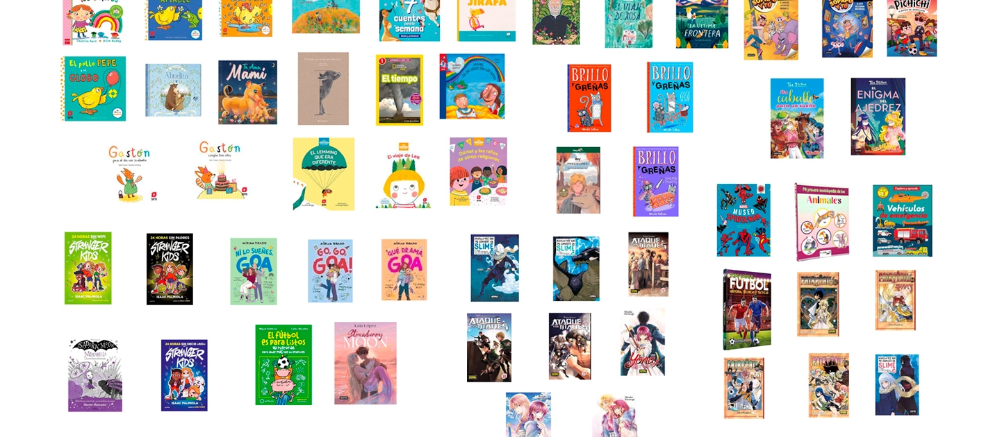 Novedades infantiles de abril 2025