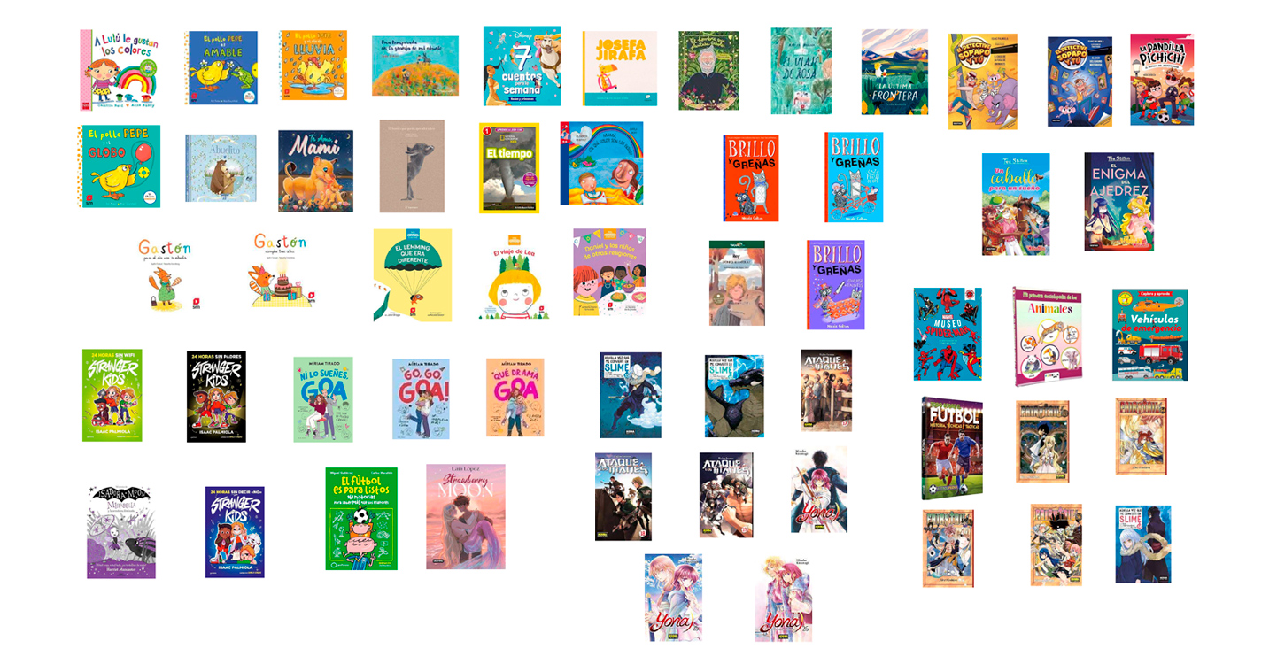 Novedades infantiles de abril 2025