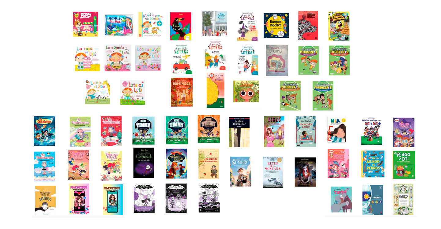 Novedades infantiles / juveniles de febrero / marzo 2025