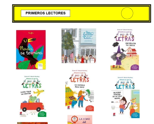 Novedades infantiles / juveniles de febrero / marzo 2025