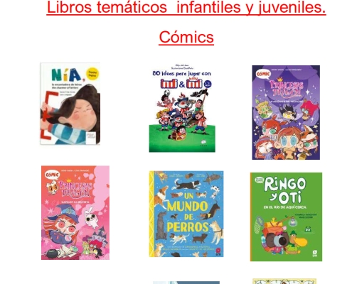 Novedades infantiles / juveniles de febrero / marzo 2025