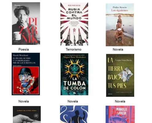 Novedades adultos de mayo 2025