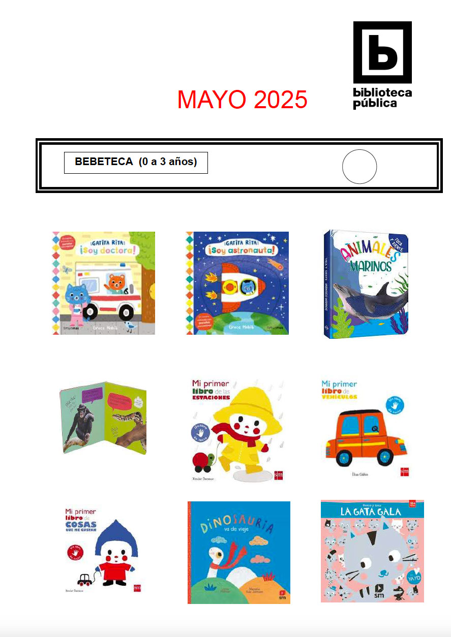 Novedades infantiles de mayo 2025
