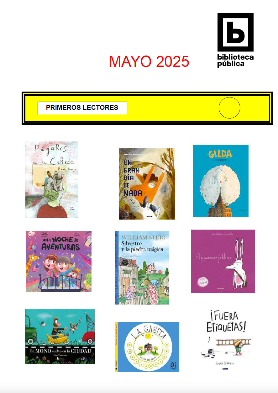 Novedades infantiles de mayo 2025