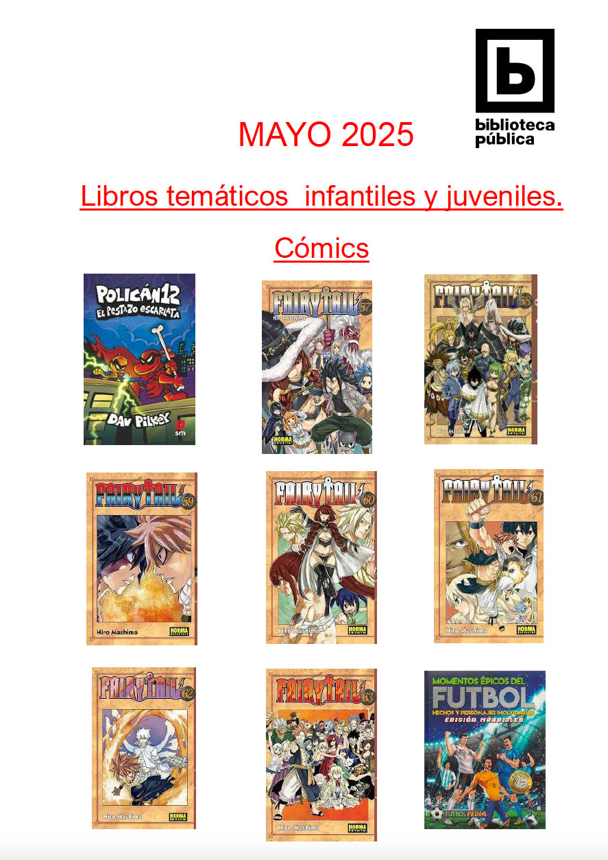 Novedades infantiles de mayo 2025