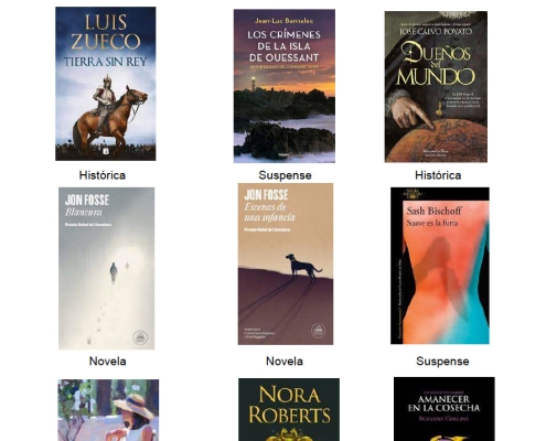 Novedades adultos de septiembre 2025 Novedades adultos de septiembre 2025