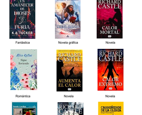 Novedades adultos de octubre 2025 Novedades adultos de octubre 2025