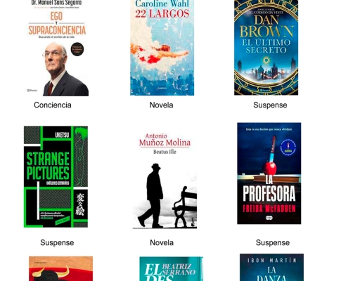 Novedades adultos de octubre 2025 Novedades adultos de octubre 2025