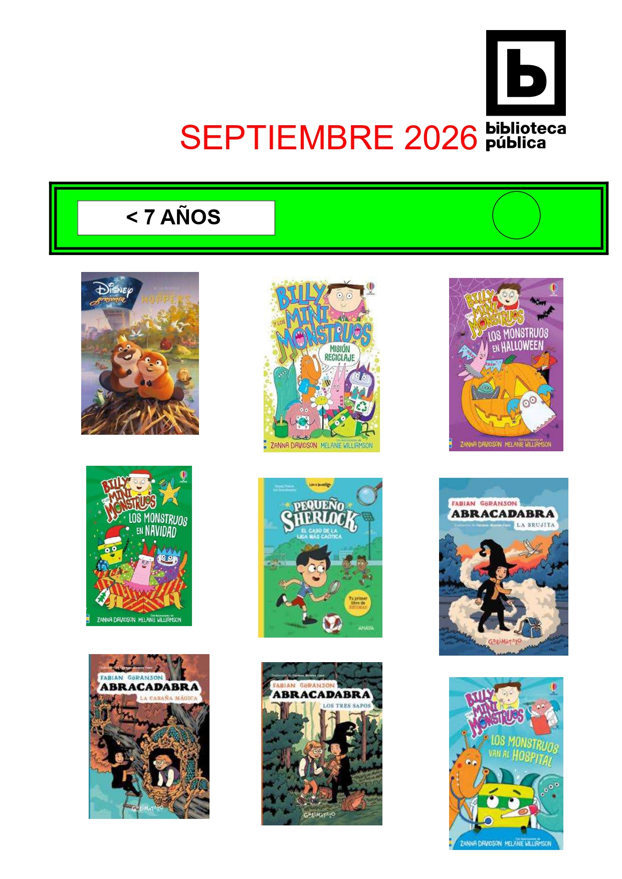 NOVEDADES INFANTILES SEPTIEMBRE 2026-3