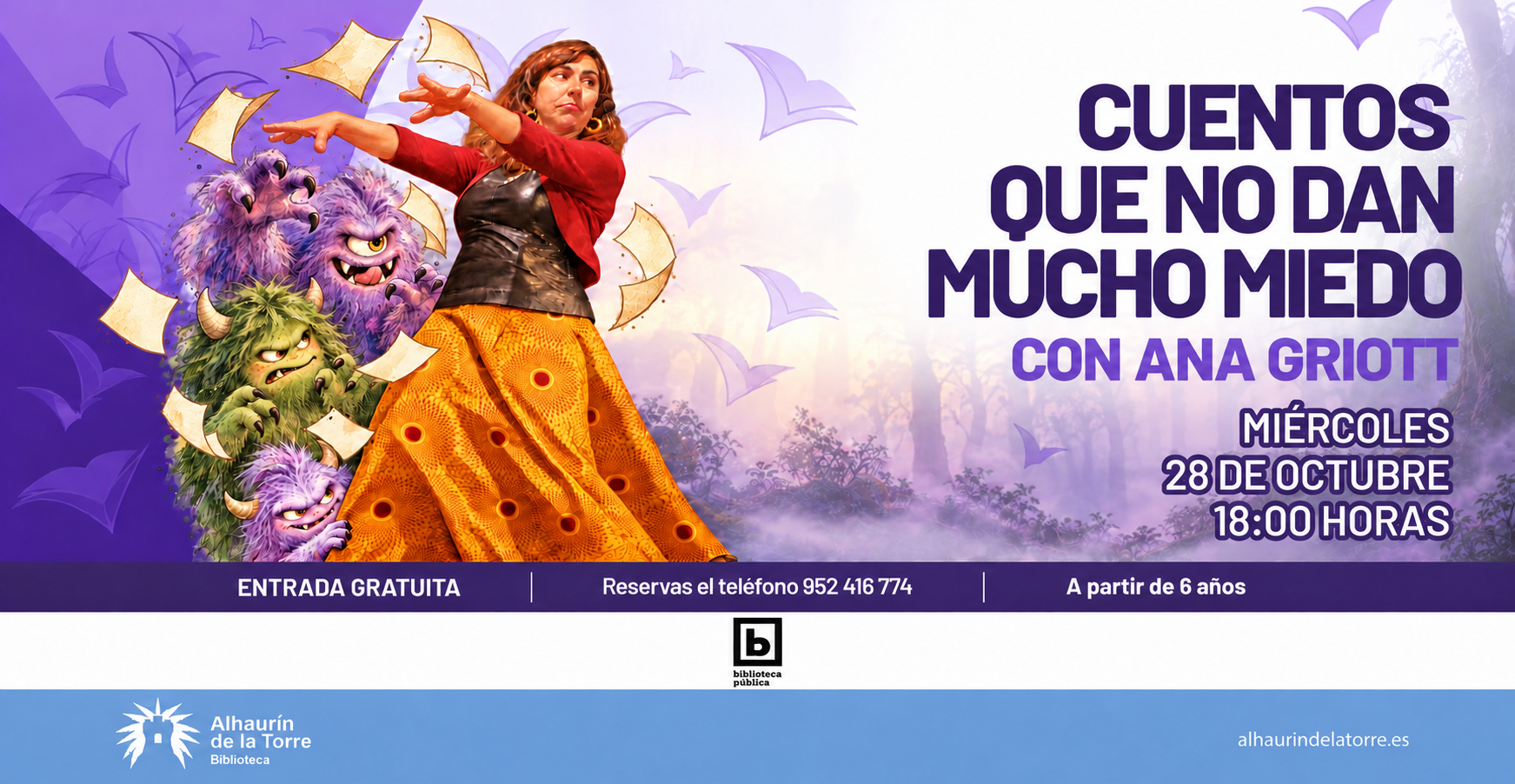 CUENTOS QUE NO DAN MUCHO MIEDO- WEB